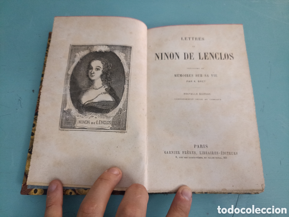 Libros antiguos: Lettres de Ninon de Lenclos. A. Bret. Paris - Foto 1