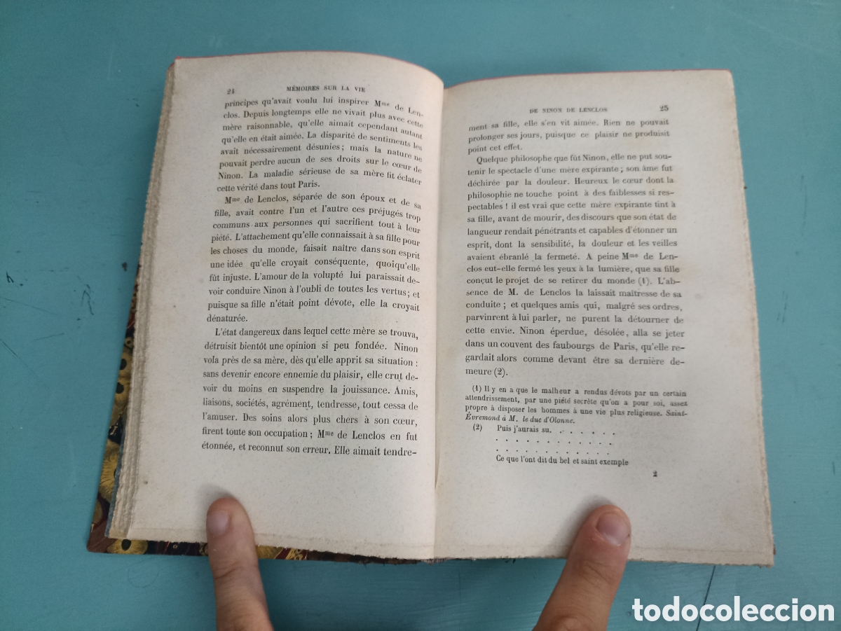 Libros antiguos: Lettres de Ninon de Lenclos. A. Bret. Paris - Foto 4
