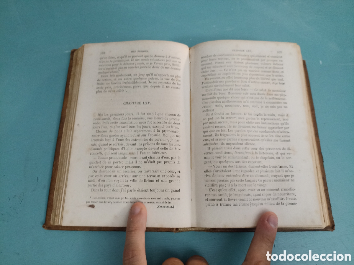 Libros antiguos: Mes Prisons. Silvio Pellico. Paris 1869 - Foto 2