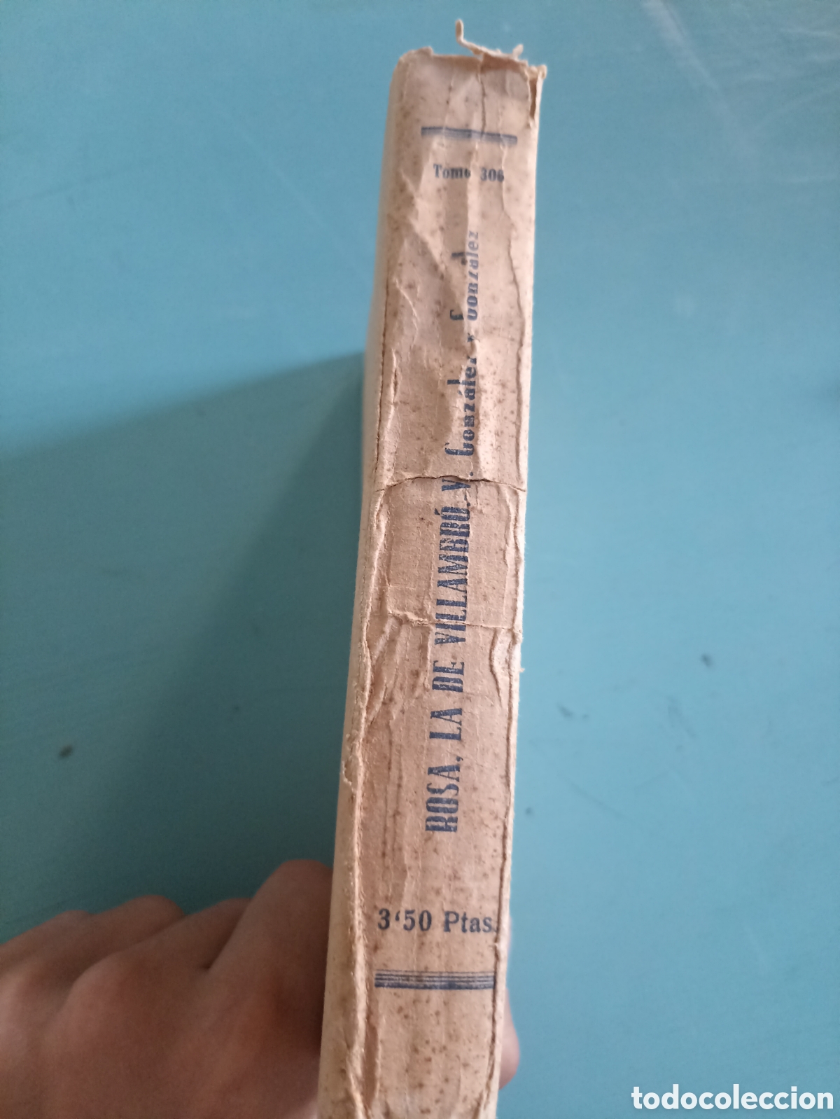 Libros antiguos: Rosa la de Vi&ntilde;lambr&oacute;. V. Gonz&aacute;lez y Gonz&aacute;lez. - Foto 2