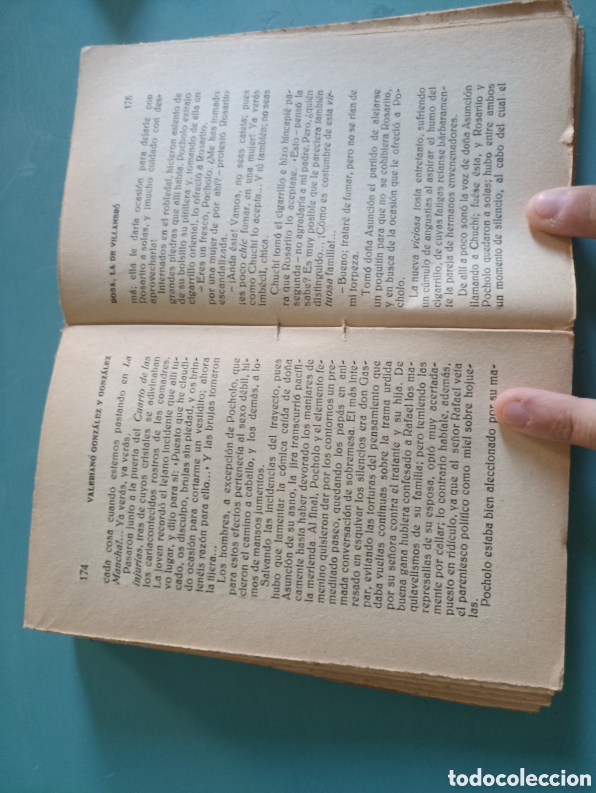 Libros antiguos: Rosa la de Vi&ntilde;lambr&oacute;. V. Gonz&aacute;lez y Gonz&aacute;lez. - Foto 5