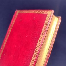 Libros antiguos: AÑO 1795 MONTESQUIEU ILUSTRACIÓN ENCUADERNACIÓN DE LUJO EN MARROQUÍN ROJO Y DORADOS LEYES T3