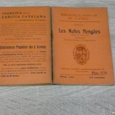 Libros antiguos: ARKANSAS1980 BIBLIOTECA L AVENÇ MUY ANTIGUO NUM 129 SHERIDAN LES MALES LLENGUES