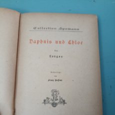Libros antiguos: DAPHNIS UNF CHLOE. BON LONGOS. STUTTGART