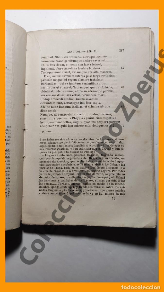 Libros antiguos: La Eneida - Virgilio (1880) - Foto 2
