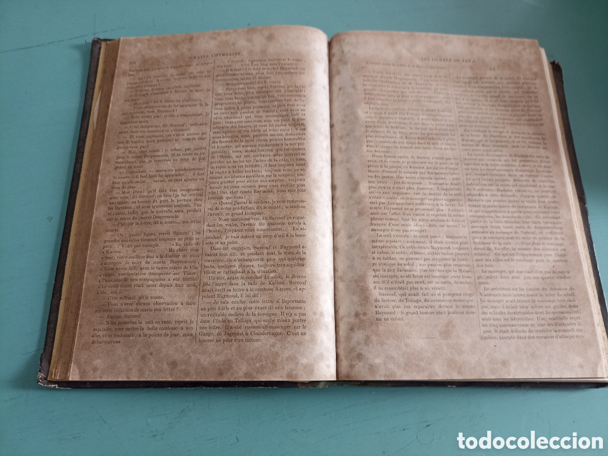 Libros antiguos: Les damnes de Java. Mery. New York. 1855 - Foto 3