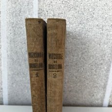 Libros antiguos: ALEJANDRO DUMAS VIZCONDE DE BRAGELONA TOMO I Y II 1859 LOS TRES MOSQUETEROS