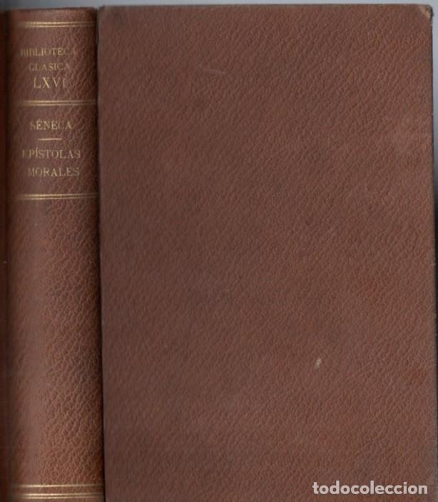 Libros antiguos: S&Eacute;NECA : EP&Iacute;STOLAS MORALES (LUIS NAVARRO, 1884) - Foto 2