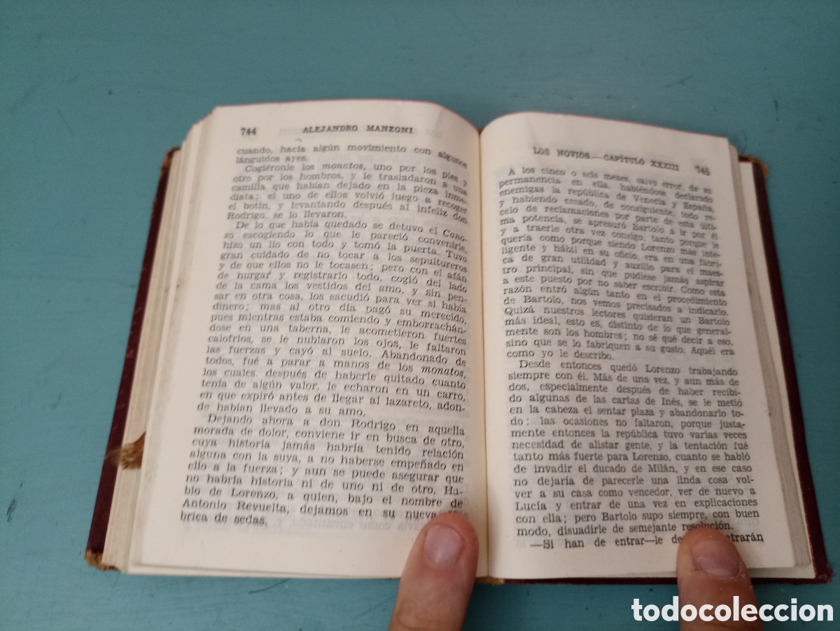 Libros antiguos: Los Novios. Alejandro Manzoni. - Foto 3