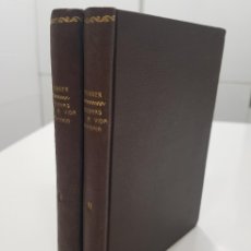 Libros antiguos: ESCENAS DE LA VIDA BOHEMIA. ENRIQUE MURGER. COMPLETO, TOMOS I Y II. MADRID 1924. ENCUADERNACIÓN TELA