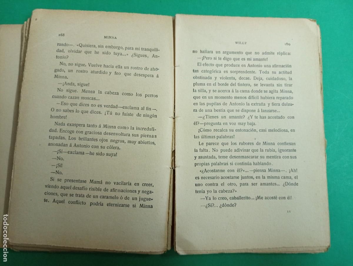 Libros antiguos: Antiguo libro Extrav&iacute;os de Minna SUS ENSUE&Ntilde;OS. Madrid 1908. - Foto 4