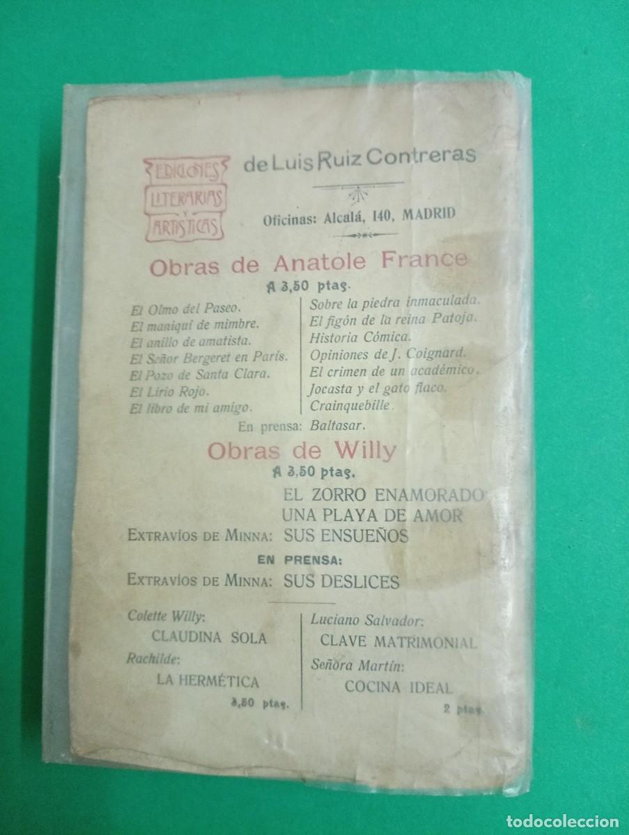 Libros antiguos: Antiguo libro Extrav&iacute;os de Minna SUS ENSUE&Ntilde;OS. Madrid 1908. - Foto 5