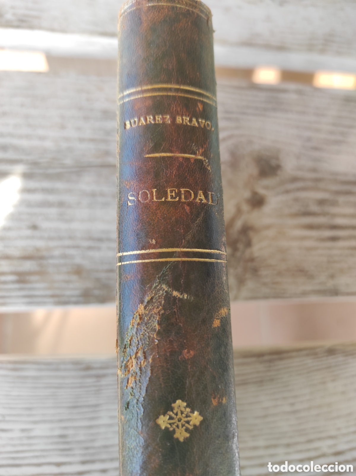 Libros antiguos: Soledad. SUAREZ BRAVO. 1893 - Foto 2