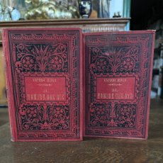 Libros antiguos: EL HOMBRE QUE RÍE - VICTOR HUGO / EDITORIAL MAUCCI TOMOS I & II ( 1901 - 1902 )