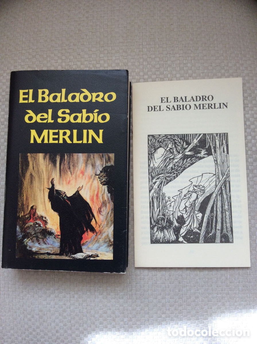 Libros antiguos: EL BALADRO DEL SABIO MERLIN. - Foto 2
