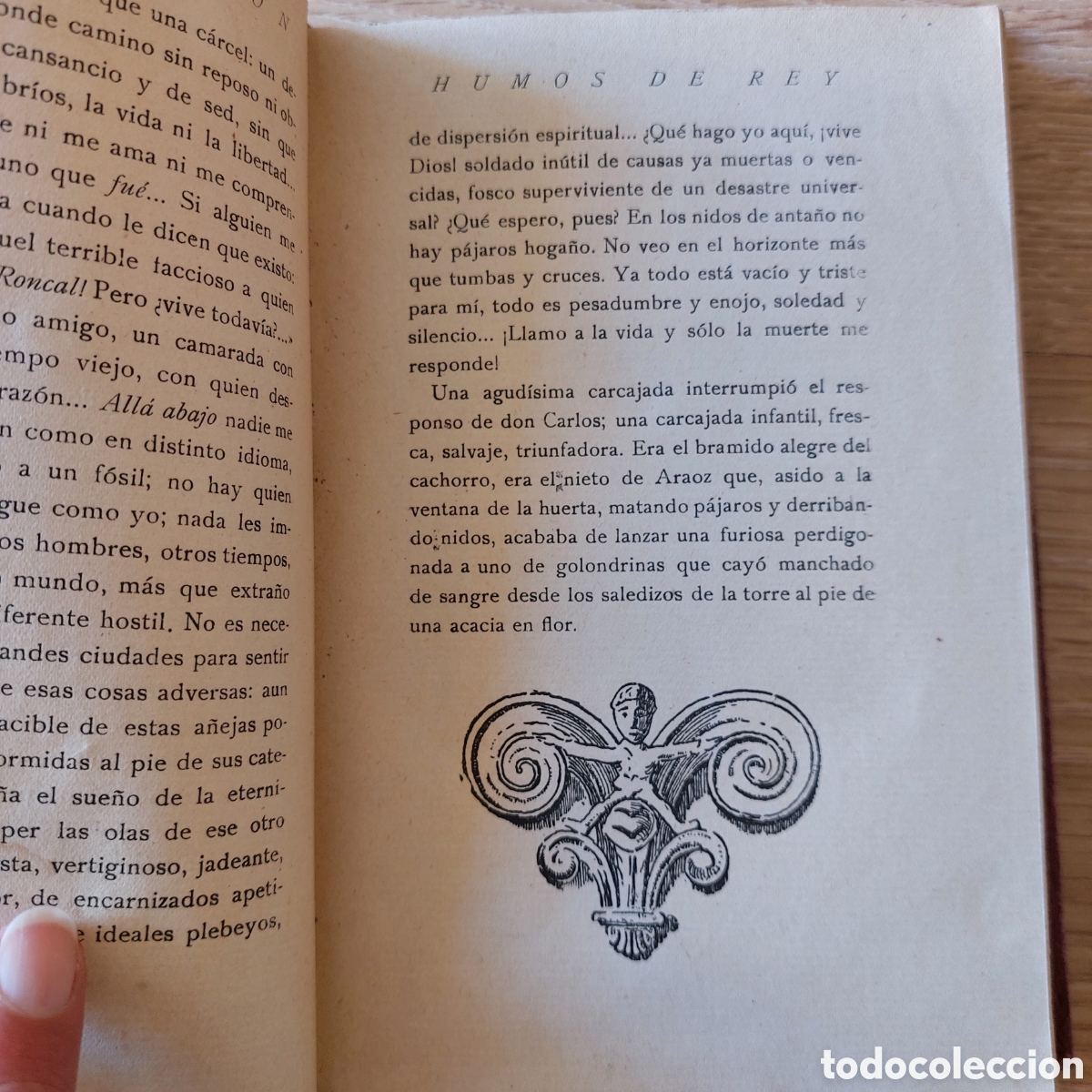 Libros antiguos: Humos de Rey de Ricardo Le&oacute;n 1923 - Foto 2