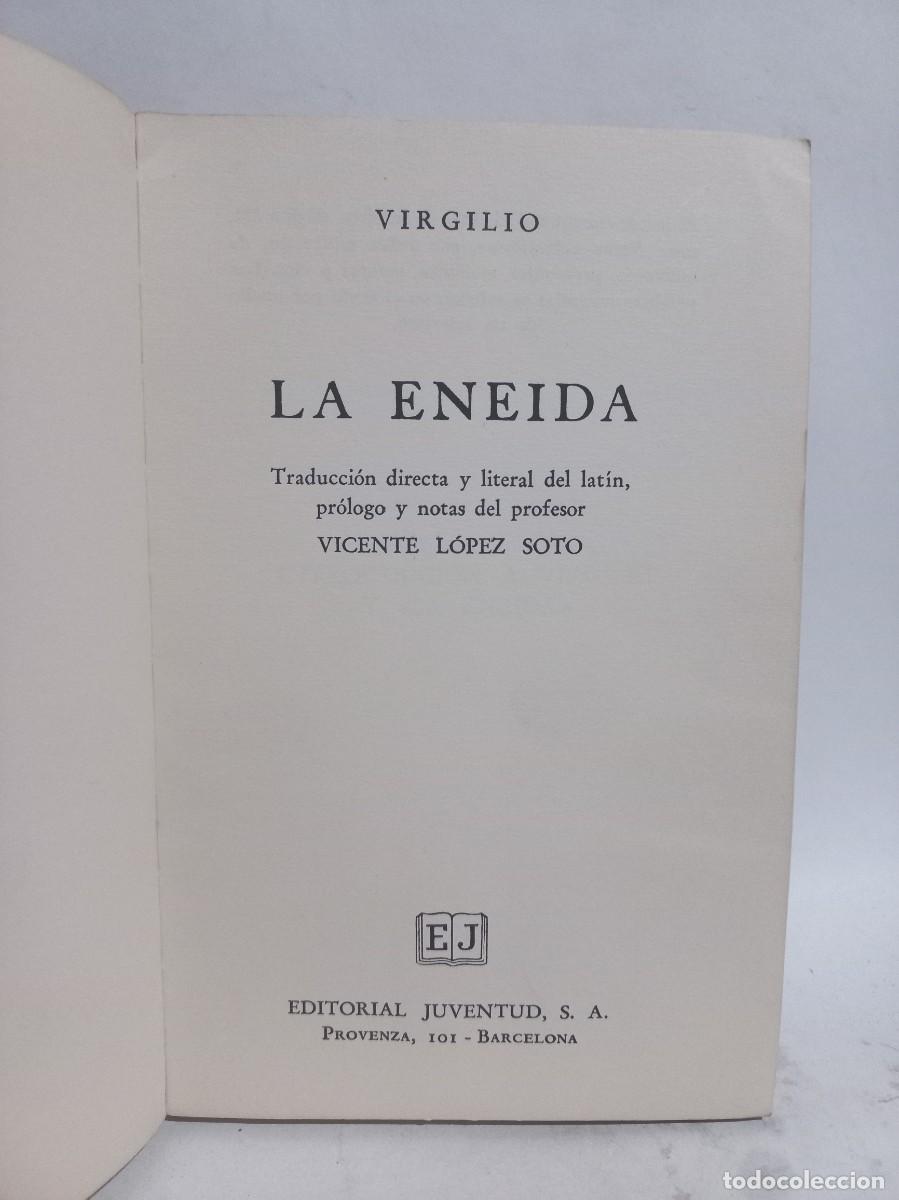Libros antiguos: Virgilio - La Eneida - 1970 - Foto 2