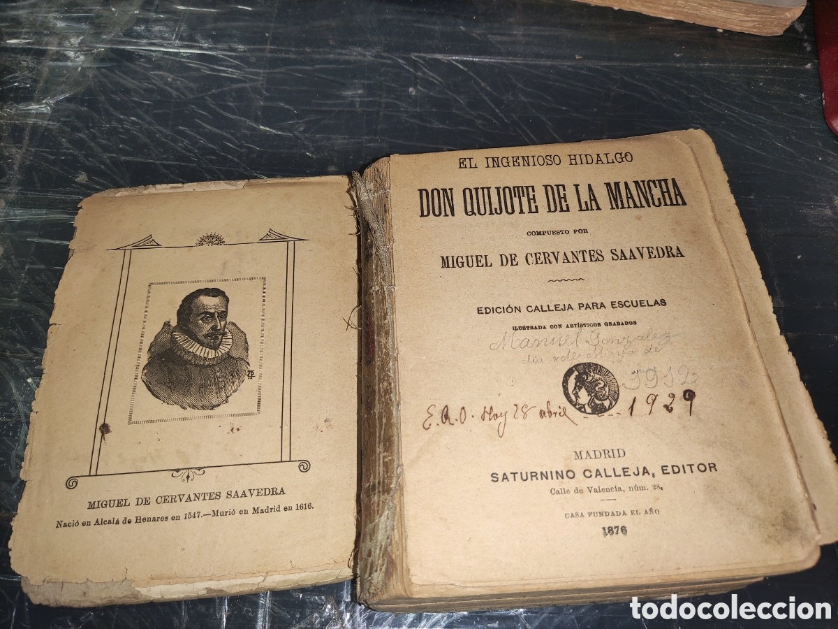 Libros antiguos: Don Quijote de la Mancha. - Foto 3