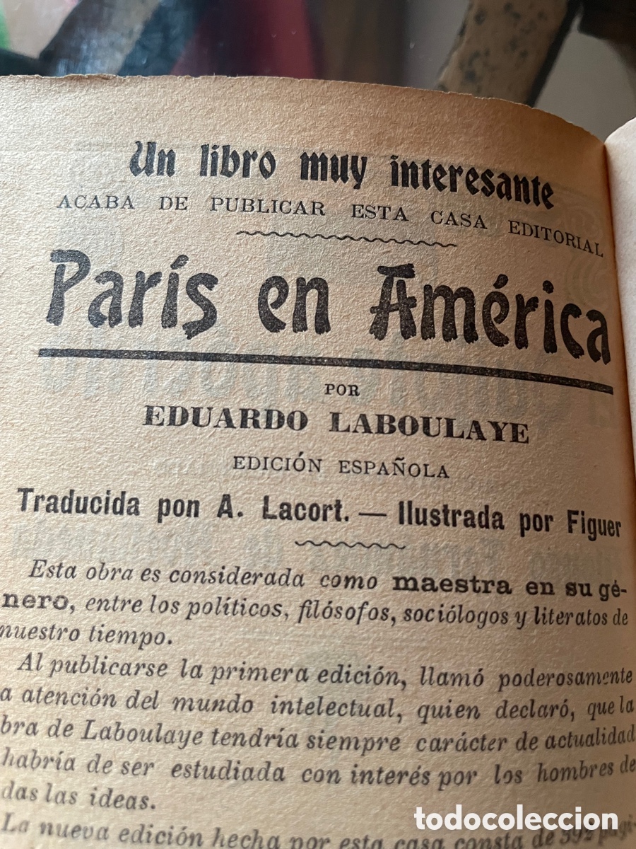 Libros antiguos: Cuentos de la Alambra. Edici&oacute;n antigua. - Foto 3