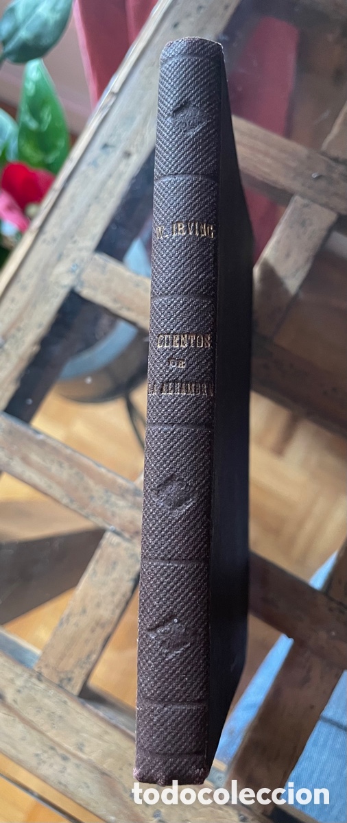 Libros antiguos: Cuentos de la Alambra. Edici&oacute;n antigua. - Foto 4