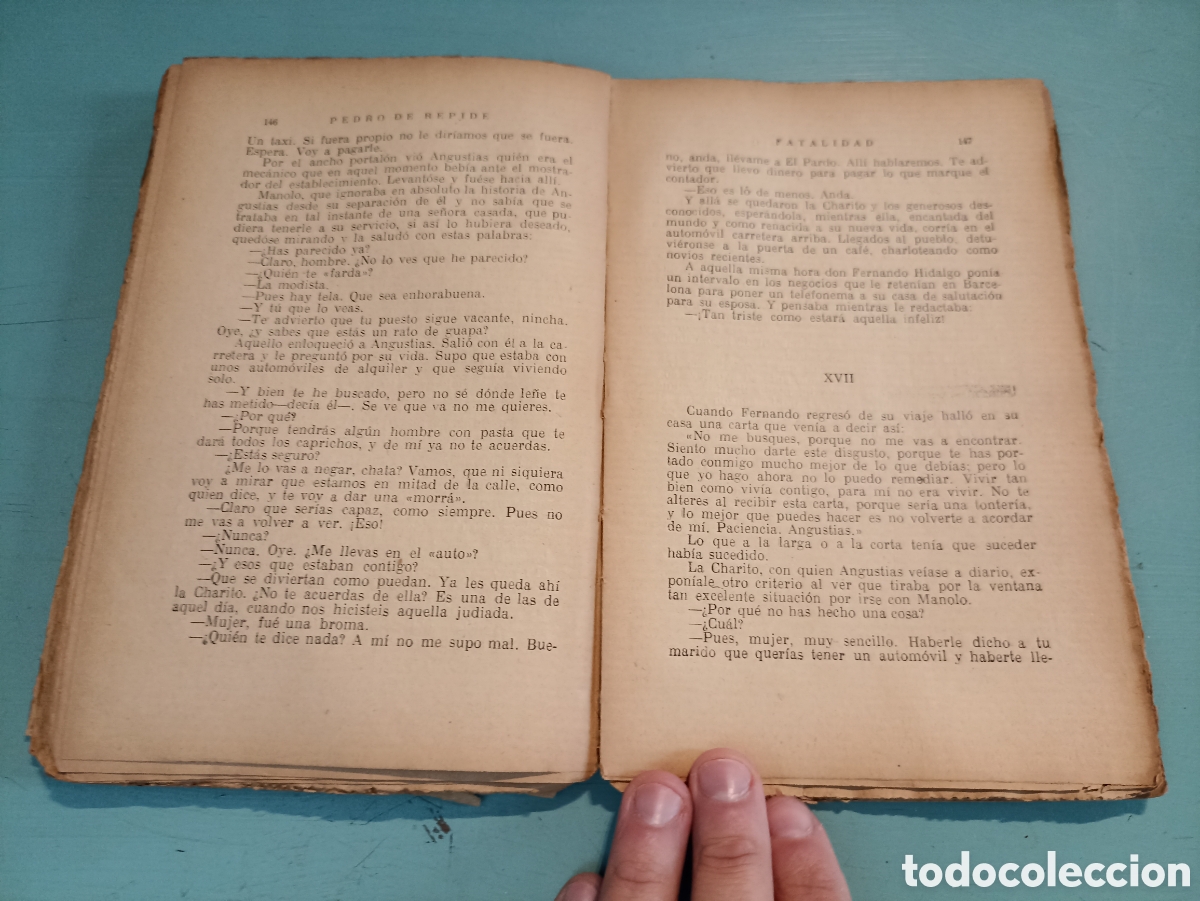 Libros antiguos: Fatalidad. Pedro de Repide. Madrid 1924. - Foto 5