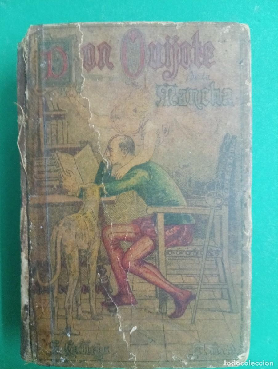 Libros antiguos: Antiguo libro DON QUIJOTE DE LA MANCHA. - Foto 2