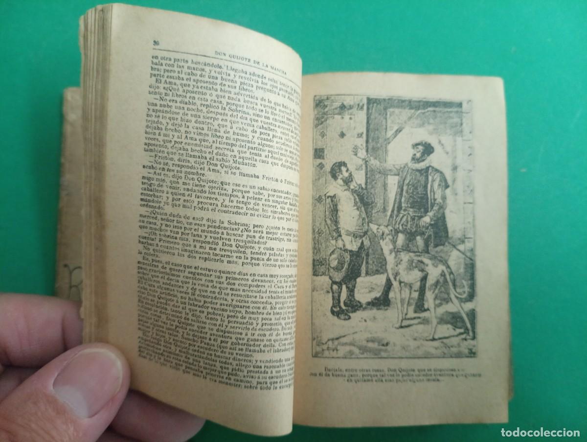 Libros antiguos: Antiguo libro DON QUIJOTE DE LA MANCHA. - Foto 5