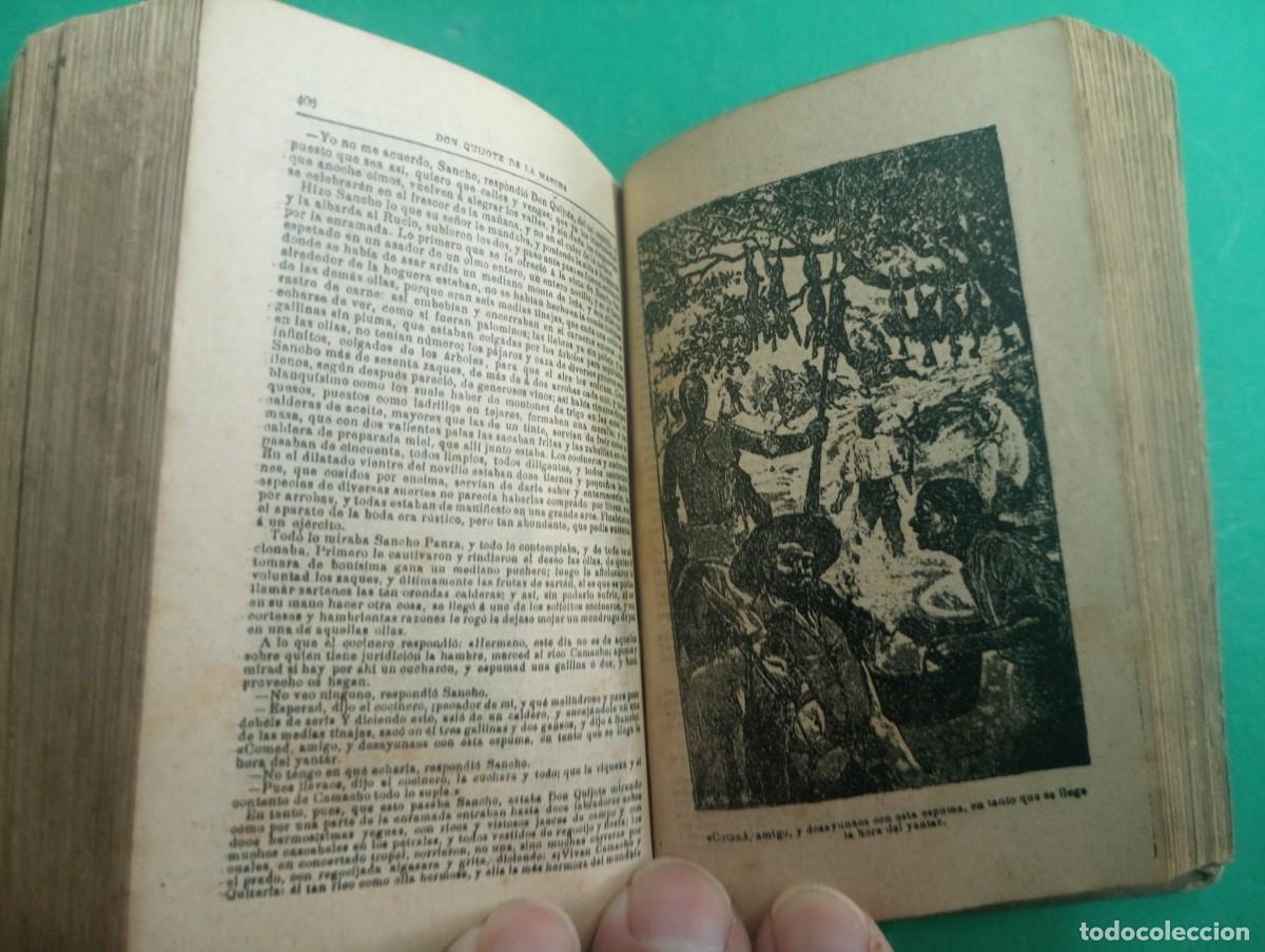 Libros antiguos: Antiguo libro DON QUIJOTE DE LA MANCHA. - Foto 8