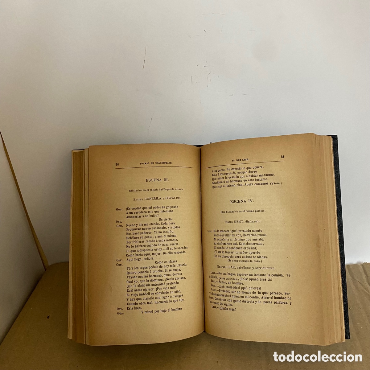 Libros antiguos: Shakespeare - Obras Dram&aacute;ticas Tomo I - Foto 6