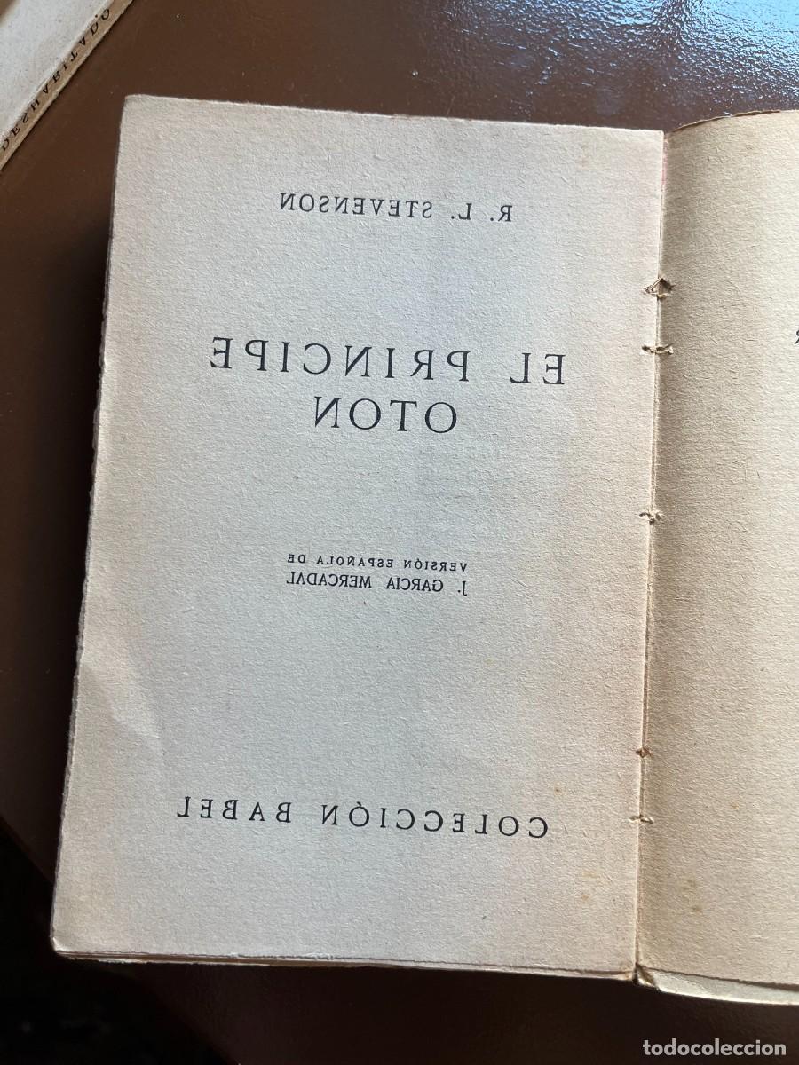 Libros antiguos: El Pr&iacute;ncipe Ot&oacute;n - R. L. Stevenson - 1929 - Foto 2