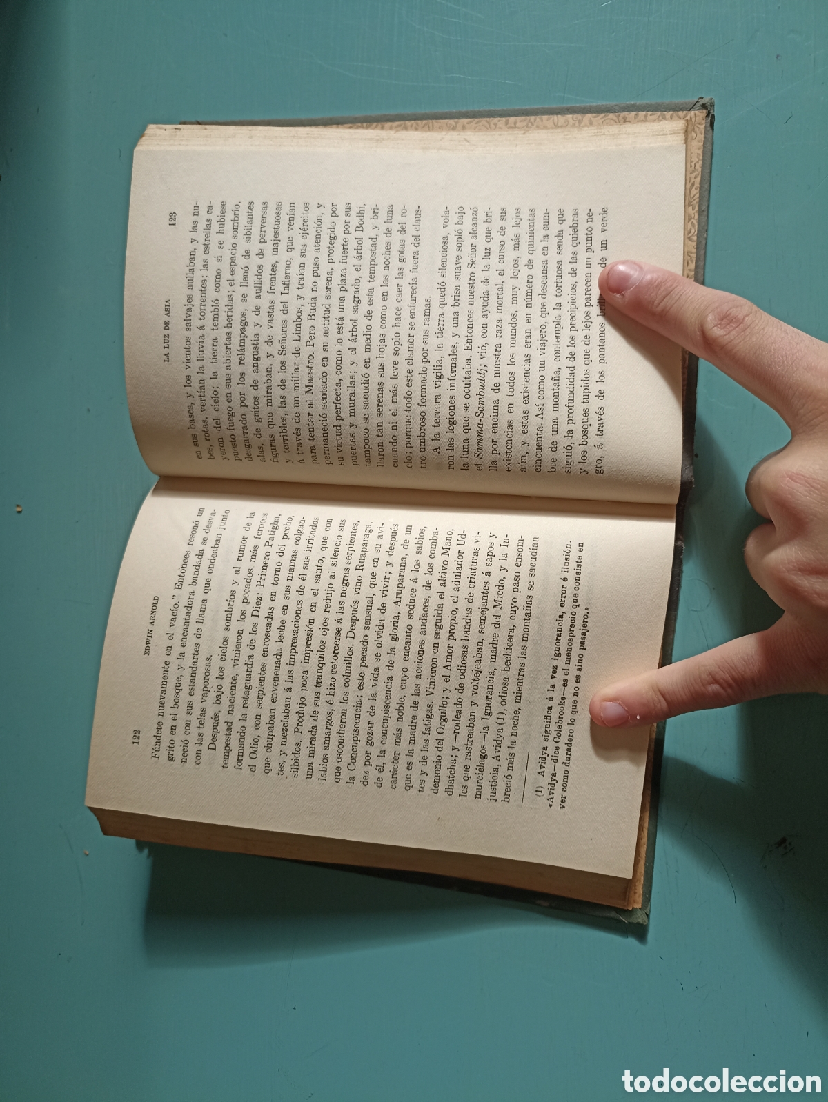 Libros antiguos: La Luz de Asia. Edwin Arnold. Mexico - Foto 4