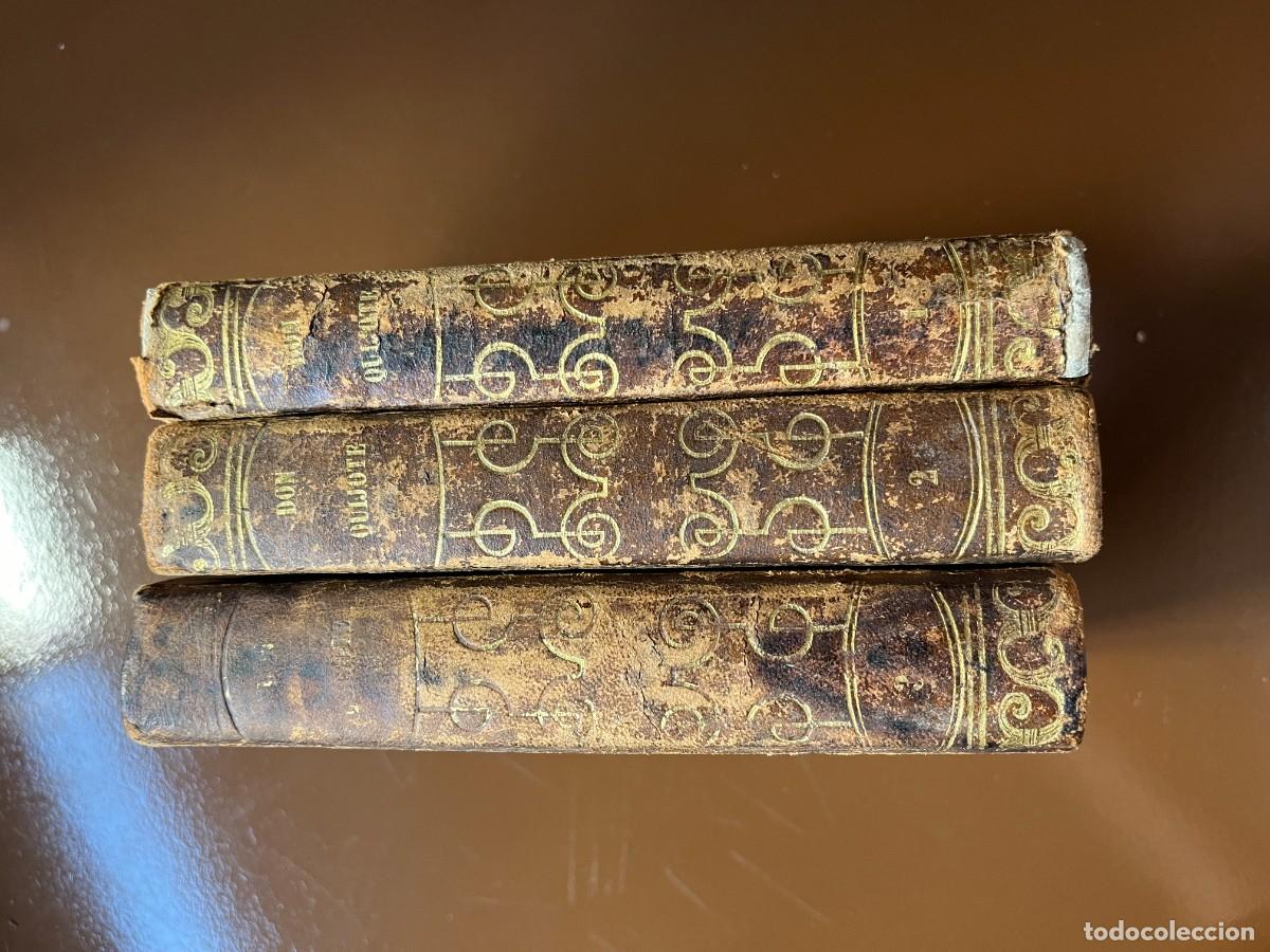 Libros antiguos: Don Quijote de la Mancha - 1841 - 3 Tomos - Foto 2