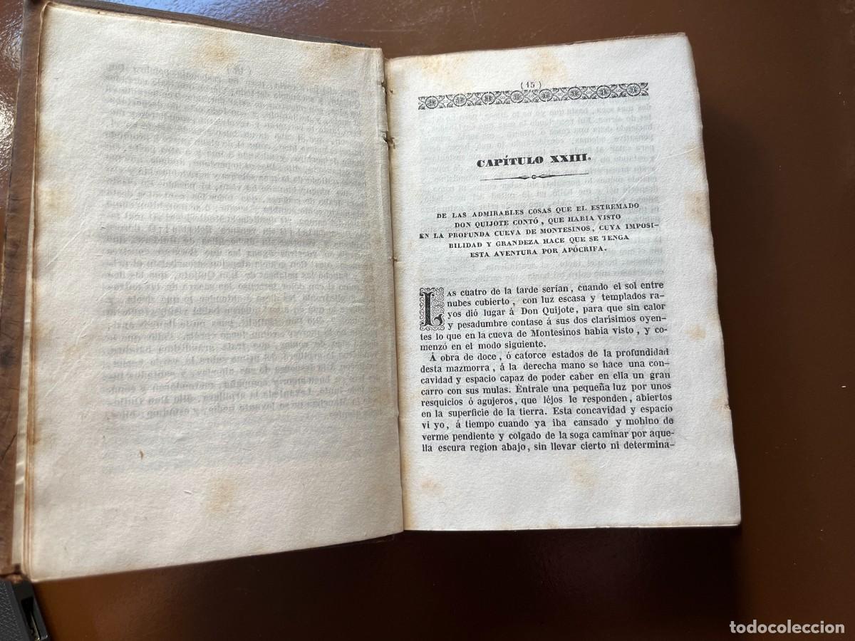 Libros antiguos: Don Quijote de la Mancha - 1841 - 3 Tomos - Foto 3
