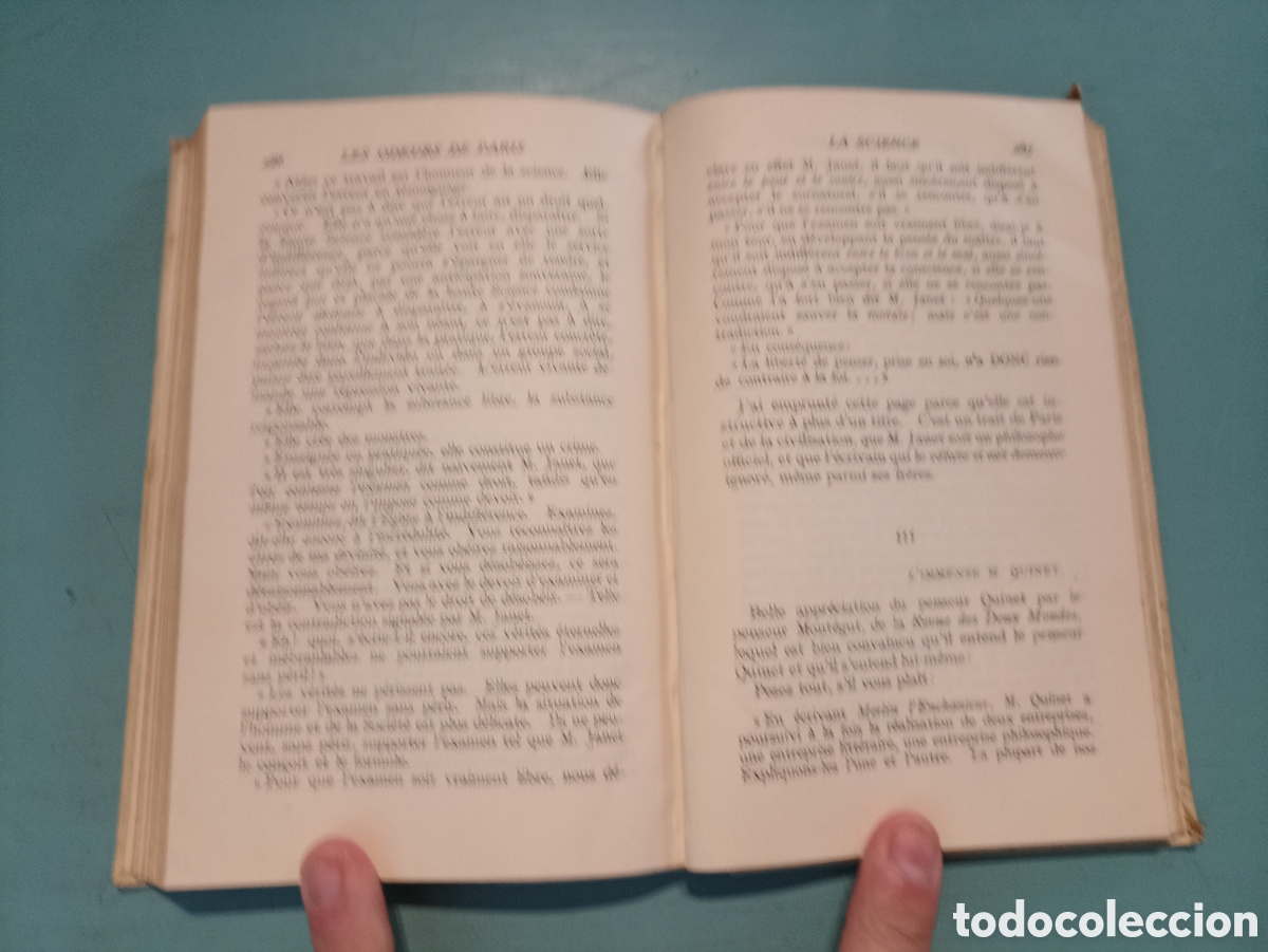 Libros antiguos: Louis Veuillot. Les Odeurs De Par&iacute;s. - Foto 6