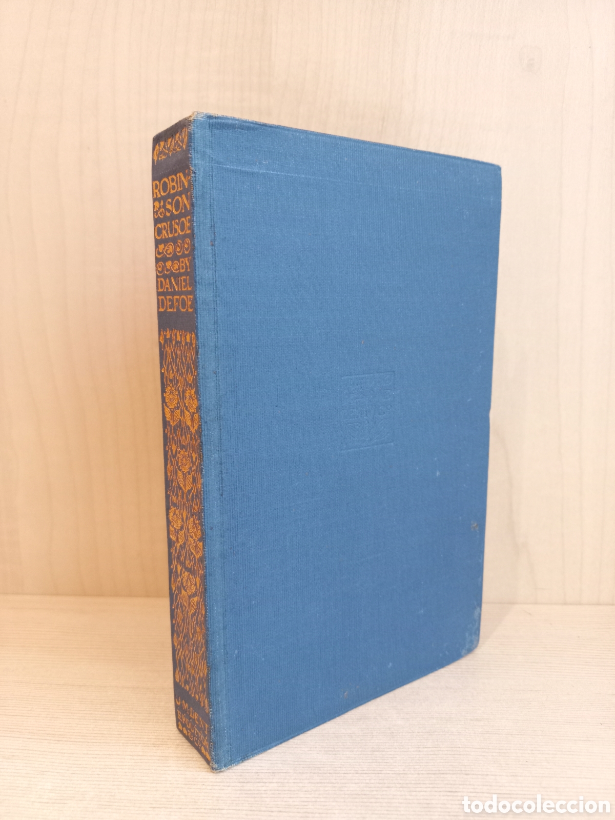 Libros antiguos: Robinson Crusoe. Daniel Defoe. Dent, Everymans Library. Illustrated. Ingl&eacute;s. - Foto 2