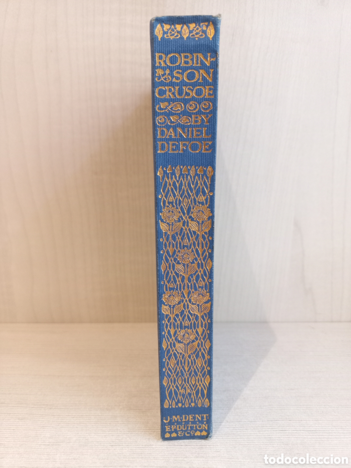 Libros antiguos: Robinson Crusoe. Daniel Defoe. Dent, Everymans Library. Illustrated. Ingl&eacute;s. - Foto 1