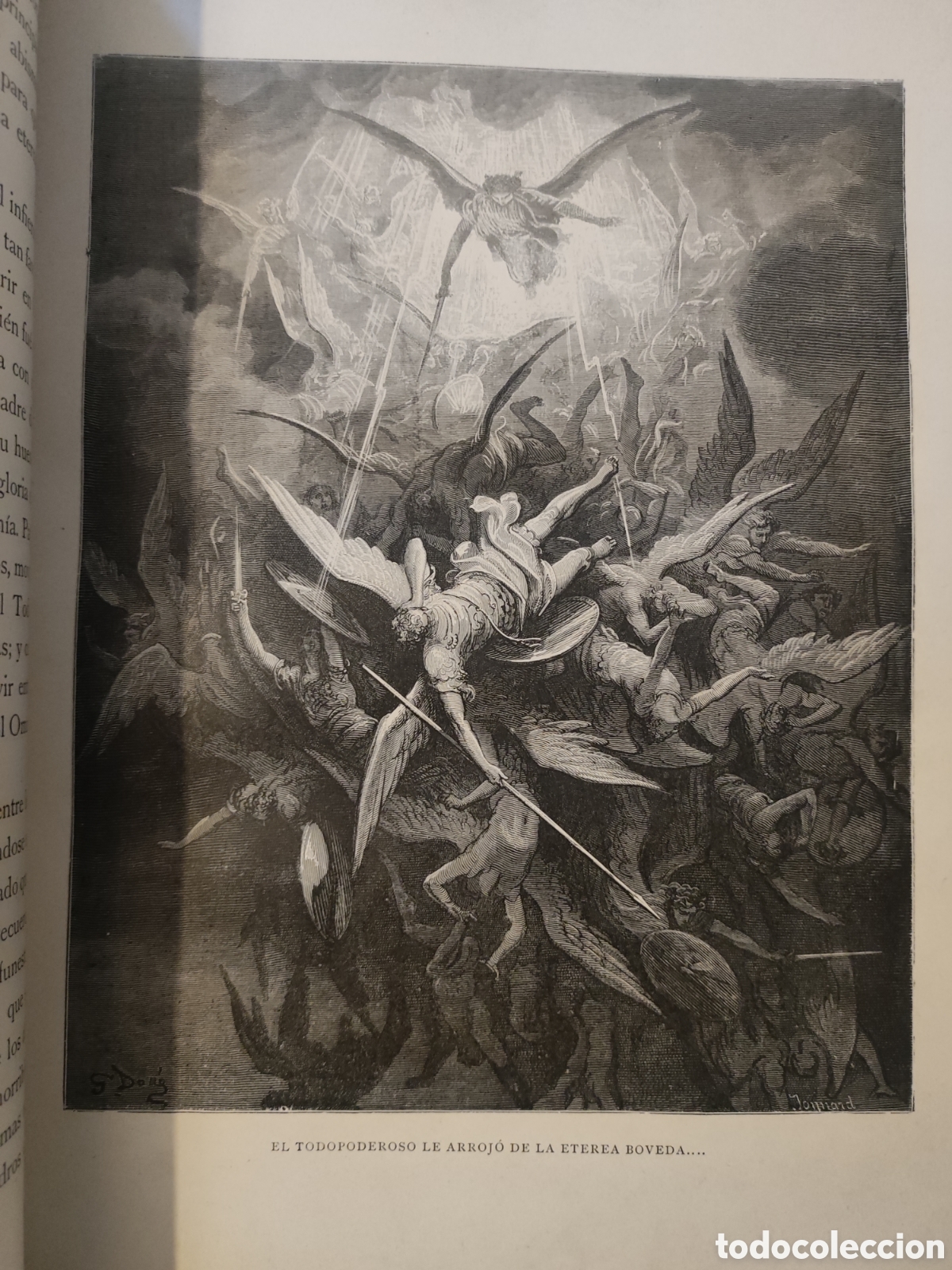 Libros antiguos: El para&iacute;so perdido, Milton - Foto 3
