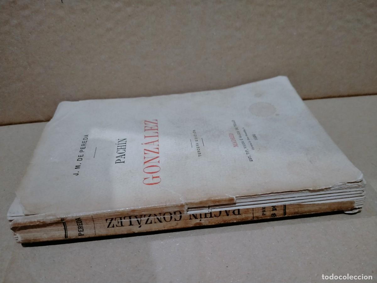 Libros antiguos: PEREDA. PACH&Iacute;N GONZ&Aacute;LEZ . HIJOS DE TELLO - Foto 4