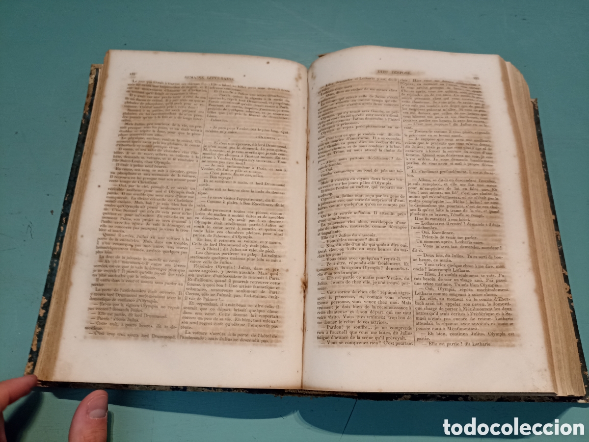 Libros antiguos: Dieu Dispose. Alexandre Dumas. New York. 1851 - Foto 4