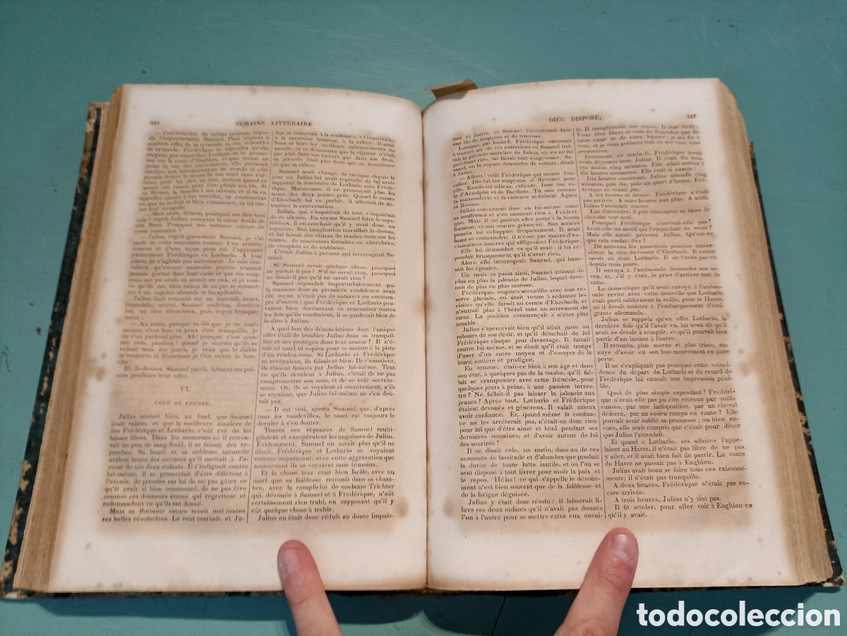 Libros antiguos: Dieu Dispose. Alexandre Dumas. New York. 1851 - Foto 2