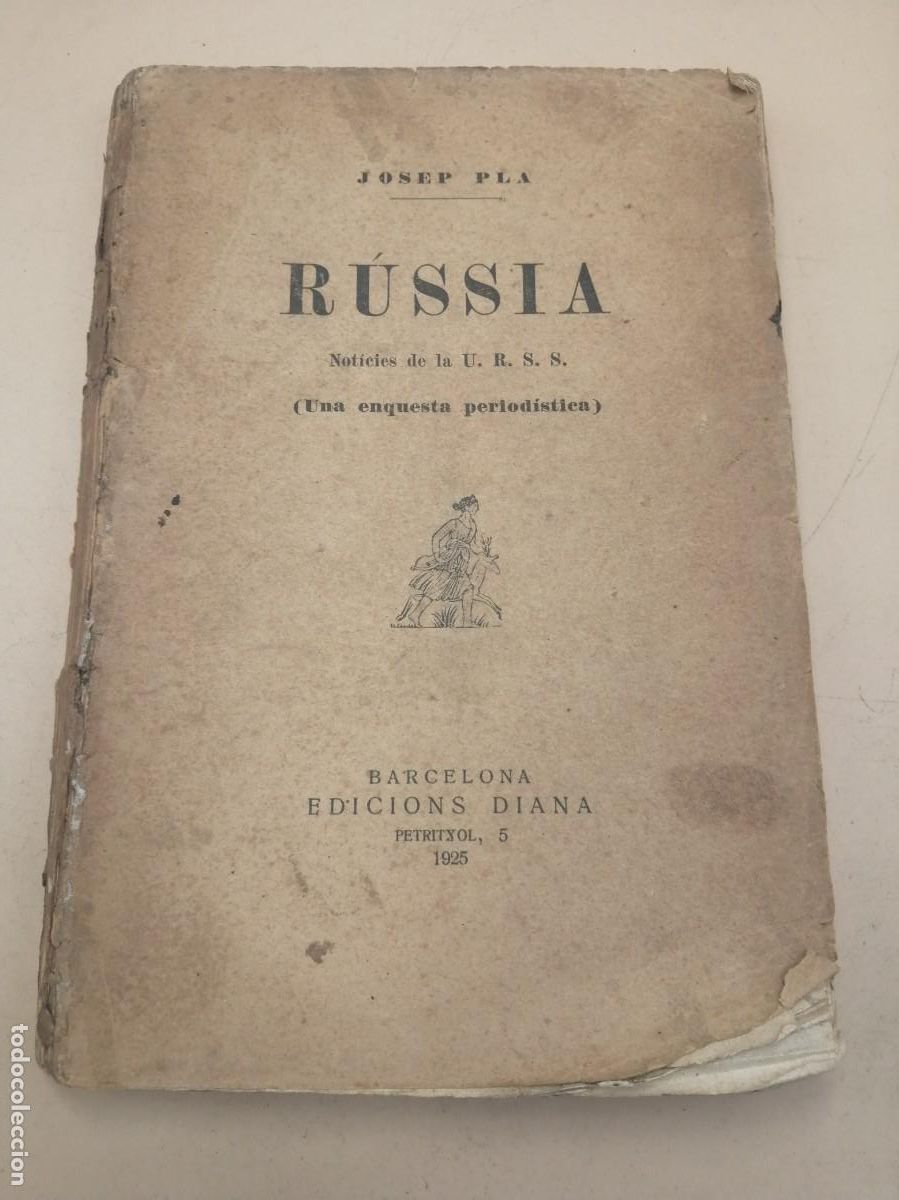 Libros antiguos: RUSSIA JOSEP PLA 1925 - Foto 1