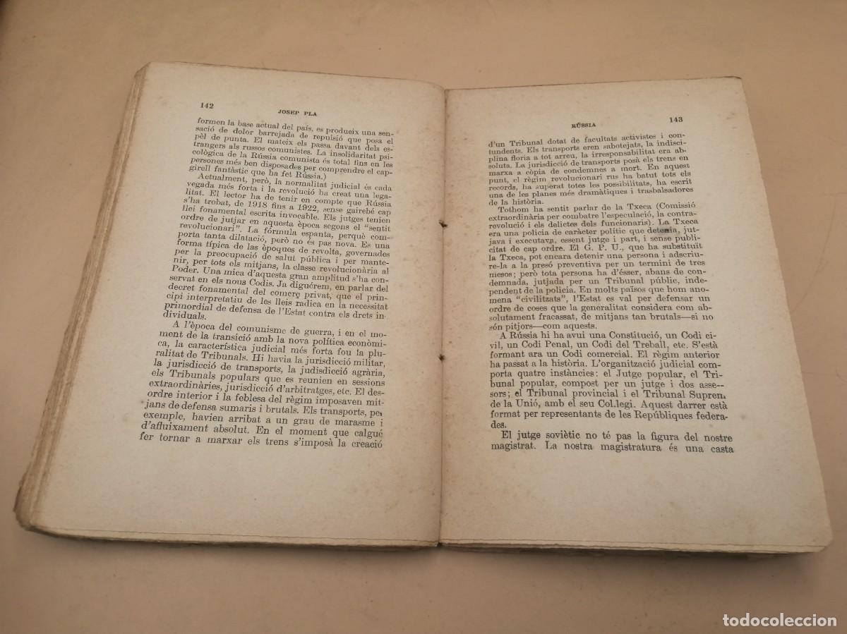 Libros antiguos: RUSSIA JOSEP PLA 1925 - Foto 6