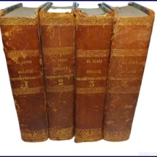 Libros antiguos: AÑO 1845. EL JUDÍO ERRANTE. 4 TOMOS ILUSTRADOS DEL SIGLO XIX EN ESPAÑOL.