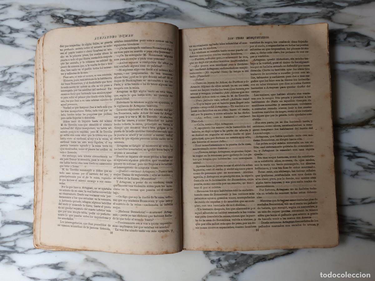 Libros antiguos: LOS TRES MOSQUETEROS - ALEJANDRO DUMAS - CALLEJA - Foto 4