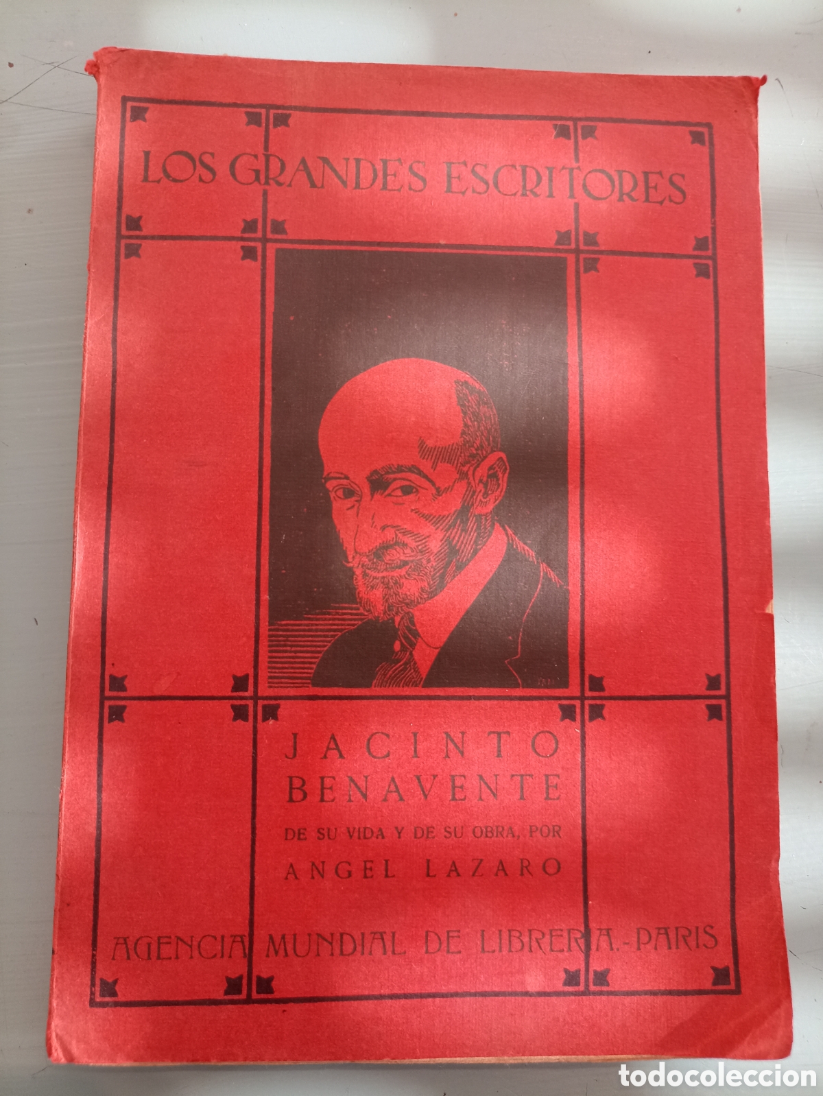 Libros antiguos: Jacinto Benavente. Angel L&aacute;zaro. Paris 1925 - Foto 6