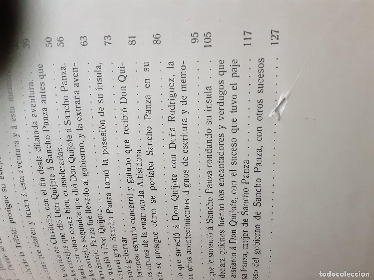 Libros antiguos: Quijote centenario, laminas - Foto 5
