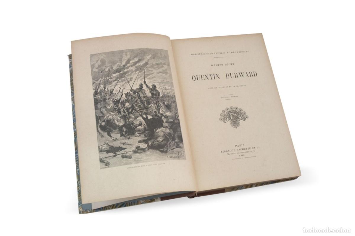 Libros antiguos: LIBRO DE WALTER SCOTT &rdquo;Quentin Durward&rdquo; - Foto 1