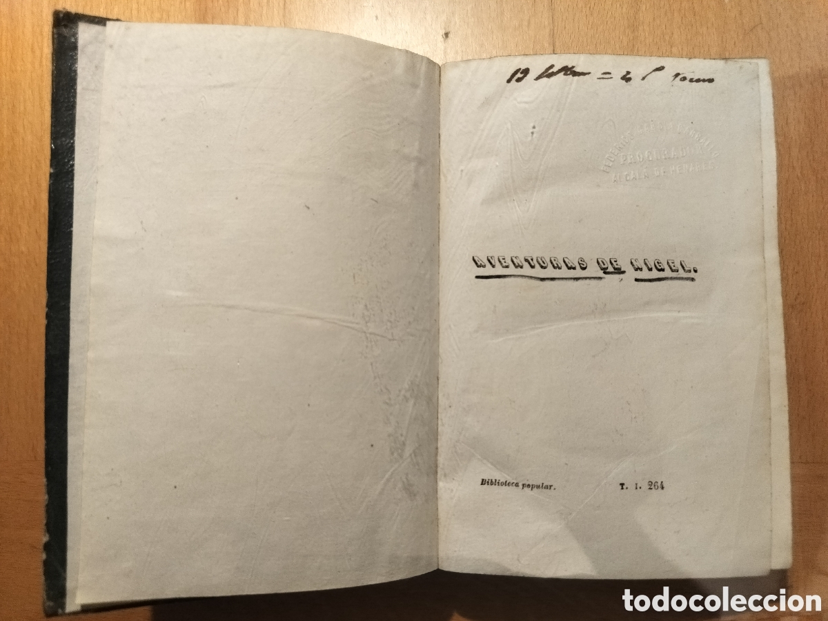 Libros antiguos: Las Aventuras de Nigel - Foto 3