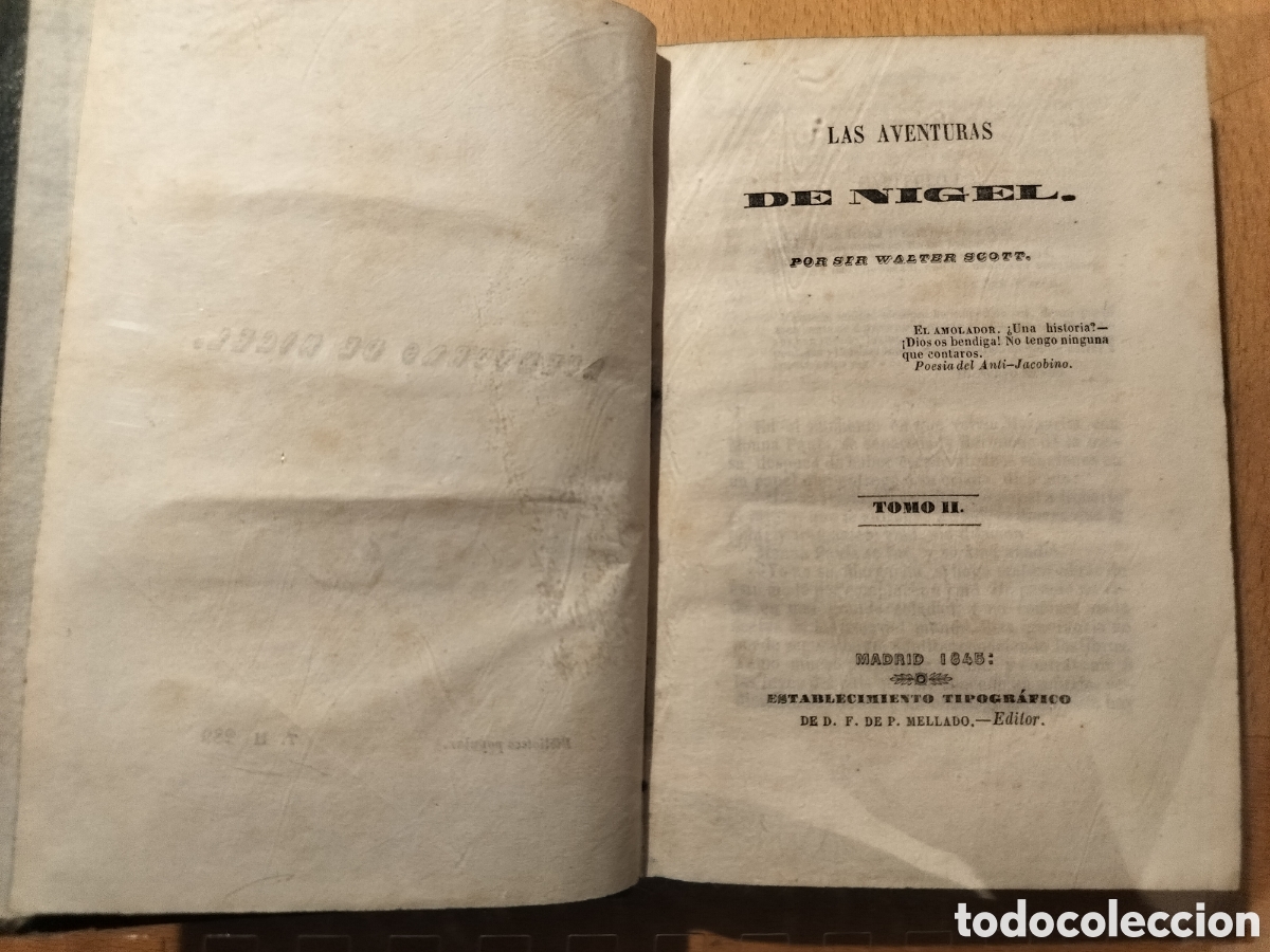 Libros antiguos: Las Aventuras de Nigel - Foto 4