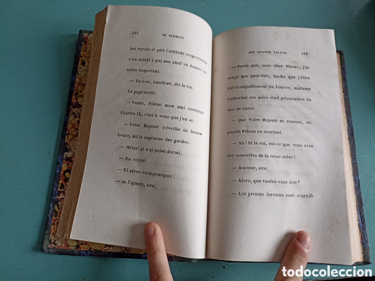 Libros antiguos: Le Serment des Quatre Valets. Ponson du Terrail. V. - Foto 3